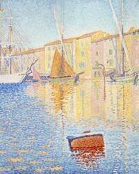 La Bouée rouge, Saint-Tropez (Paul Signac) - Muzeo.com