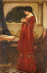 La boule de cristal (John William Waterhouse) - Muzeo.com