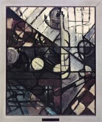 La Bouteille de Bordeaux (Juan Gris) - Muzeo.com