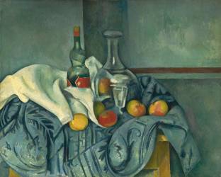 La bouteille de menthe poivrée (Paul Cézanne) - Muzeo.com