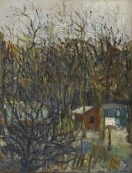 La Butte-Pinson (Maurice Utrillo) - Muzeo.com