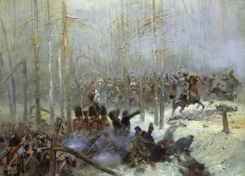La campagne de Russie, 1812 (Edouard Detaille) - Muzeo.com
