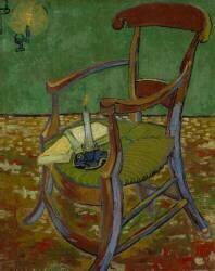 La chaise de Gauguin (Vincent van Gogh) - Muzeo.com