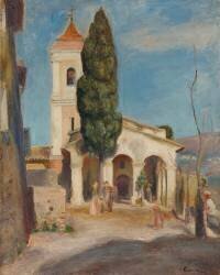 La Chapelle Notre-Dame de Protection au Haut-de-Cagnes (Auguste Renoir) - Muzeo.com