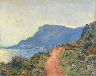La Corniche près de Monaco (Claude Monet) - Muzeo.com
