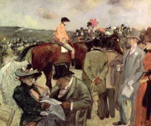 La course de chevaux (Jean-Louis Forain) - Muzeo.com