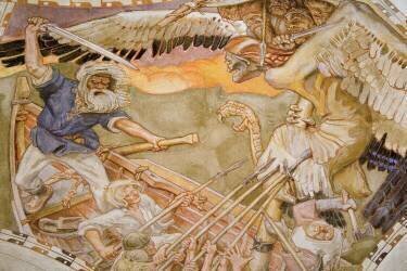 La défense de sampo (Akseli Gallen-Kallela) - Muzeo.com