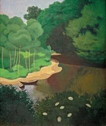 La Dordogne à Carennac (Félix Vallotton) - Muzeo.com