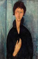 La femme aux yeux bleus (Amedeo Modigliani) - Muzeo.com