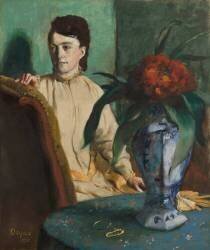 La femme à la potiche (Edgar Degas) - Muzeo.com