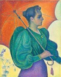 La Femme à l'ombrelle (Paul Signac) - Muzeo.com