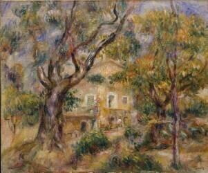 La ferme des Collettes (Auguste Renoir) - Muzeo.com