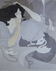 La fille de Léda (Georges de Feure) - Muzeo.com