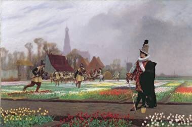 La folie des tulipes (Jean-Léon Gérôme) - Muzeo.com