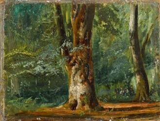 La Forêt de Compiègne (Paul Huet) - Muzeo.com