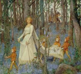 La forêt enchantée (Henry Meynell Rheam) - Muzeo.com
