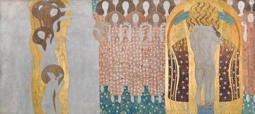 La frise Beethoven (Gustav Klimt) - Muzeo.com