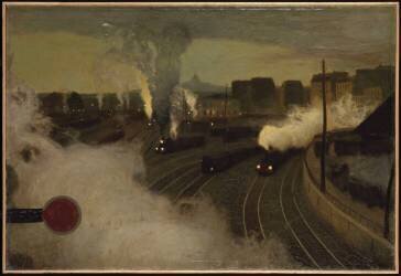 La gare de Bercy (Raoul-André Ulmann) - Muzeo.com