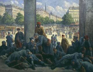 La gare de l'Est, 1917 (Maximilien Luce) - Muzeo.com