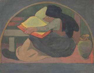 La grammaire ou l'Etude (Paul Serusier) - Muzeo.com