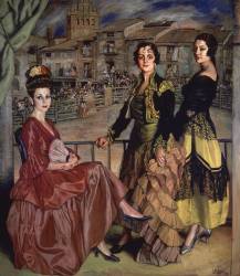 La loge des présidentes (Ignacio Zuloaga y Zabaleta) - Muzeo.com