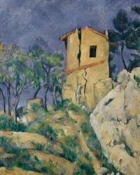 La maison aux murs fissurés (Paul Cézanne) - Muzeo.com