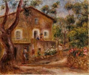 La maison de Collette à Cagne (Auguste Renoir) - Muzeo.com