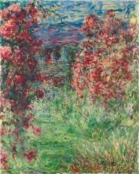 La Maison de Giverny sous les Roses (Claude Monet) - Muzeo.com