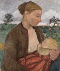 La Mère et l'Enfant (Paula Modersohn-Becker) - Muzeo.com