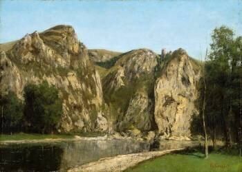 La Meuse à Freyr (Gustave Courbet) - Muzeo.com