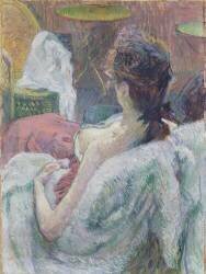 La Modèle au Repos (Henri de Toulouse-Lautrec) - Muzeo.com