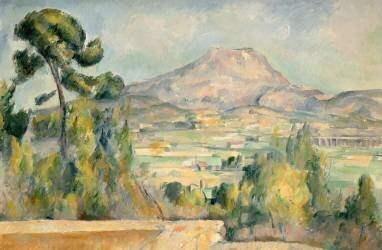 La Montagne Sainte-Victoire (Paul Cézanne) - Muzeo.com