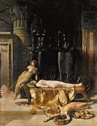 The Death of Cleopatra (John Collier) - Muzeo.com