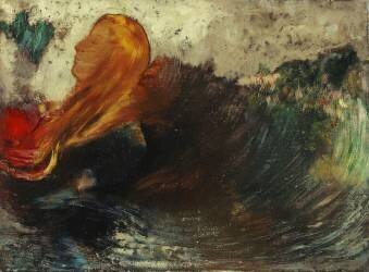 La mort d'Ophélie (Odilon Redon) - Muzeo.com