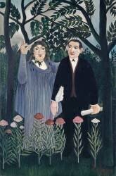 La Muse inspirant le Poète (Henri Rousseau) - Muzeo.com