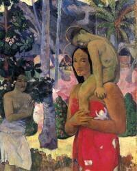 La orana Maria (je vous salue Marie), detail. (Paul Gauguin) - Muzeo.com