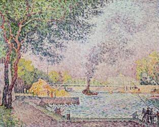 La Passerelle de Debilly (Paul Signac) - Muzeo.com
