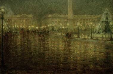 La Place de la Concorde (Henri Le Sidaner) - Muzeo.com