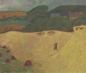 La plage des Grands Sables au Pouldu (Paul Serusier) - Muzeo.com