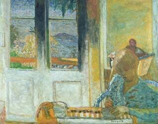 La porte-fenêtre (Pierre Bonnard) - Muzeo.com