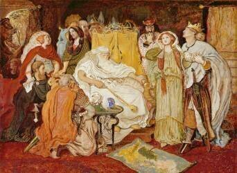La Portion de Cordélia (Ford Madox Brown) - Muzeo.com
