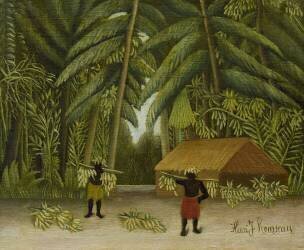 La Récolte de Banane (Henri Rousseau) - Muzeo.com