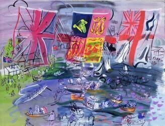 La Régate à Henley (Raoul Dufy) - Muzeo.com