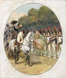 La revue en 1810 (Edouard Detaille) - Muzeo.com