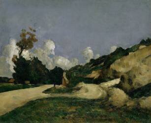 La route de campagne (Paul Cézanne) - Muzeo.com