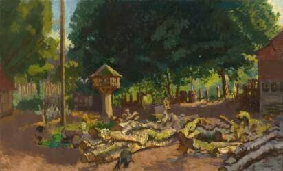 La Scierie de Torqueville (Walter Richard Sickert) - Muzeo.com