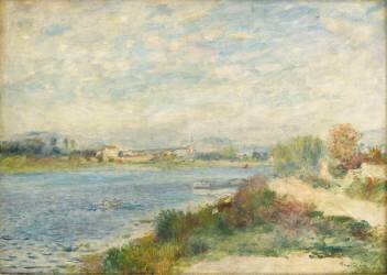 La Seine à Argenteuil (Auguste Renoir) - Muzeo.com