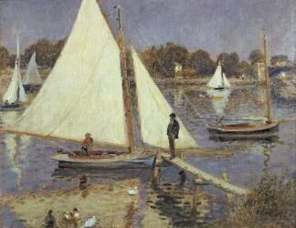 La Seine à Argenteuil (Auguste Renoir) - Muzeo.com
