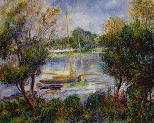 La Seine à Argenteuil (Auguste Renoir) - Muzeo.com