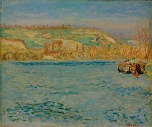 La Seine près de Vernonnet (Pierre Bonnard) - Muzeo.com